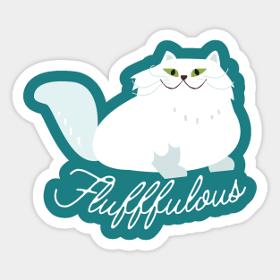 Fabulous Persian cat Sticker